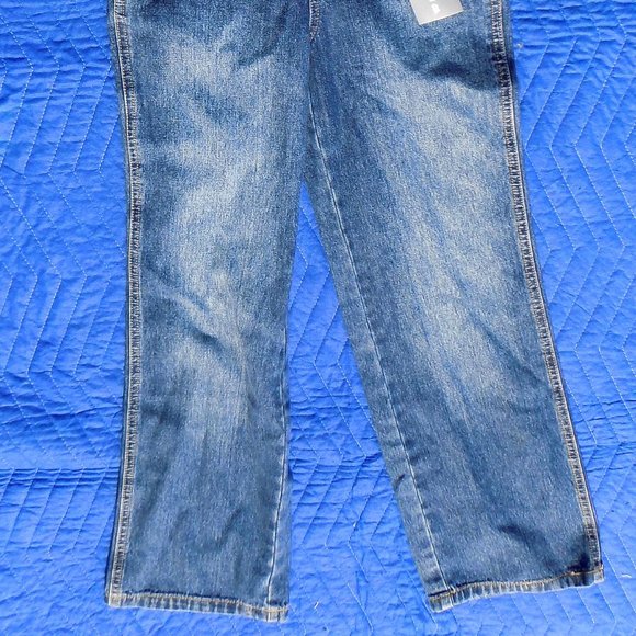 Revolt Jeans Stone Wash Overalls - Size 10 - Picture 2 of 5